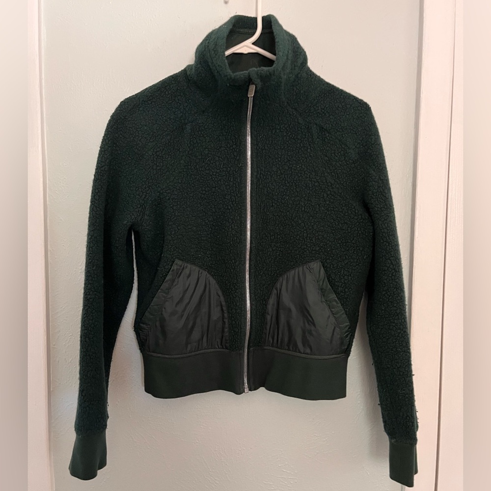 Lululemon Wool Cropped Sweater